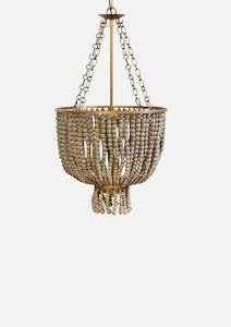 Chandeliers: Coco Small Beaded Chandelier