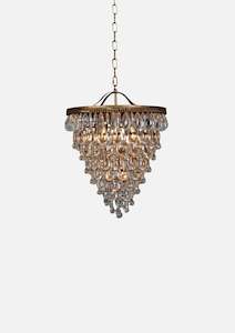 Chandeliers: Chandelier with Hanging Drops