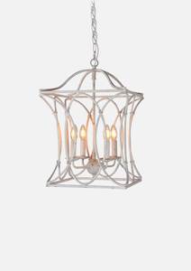 Antique Chandelier White