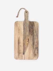 Bread Cheese Boards: Natural Honey Serving Board 52cm