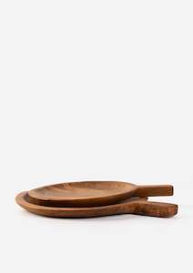 Bread Cheese Boards: Furley Teak Platter