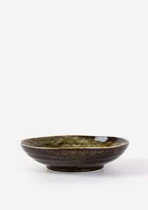 Japanese Naibu Collection: Sage Shallow Bowl