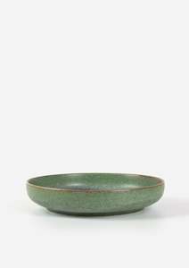 Japanese Naibu Collection: Green Fade High Rim Plate