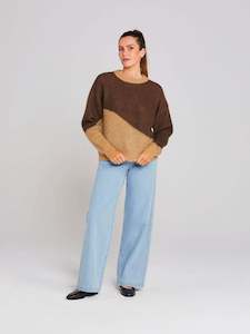 New Arrivals: Split Mocha Jumper