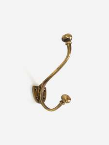 Hooks Wall Shelves: Original Large Brass Hook