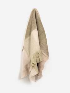 Florentine Sage Green Throw