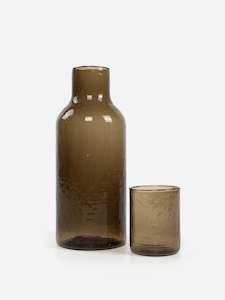 Drinkware: Hand Blown Water Carafe Set