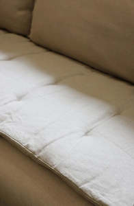 Sofas Daybeds: Reversible Linen Couch Topper