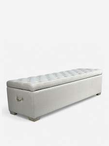 Ottomans Stools: Lambton Linen Blanket Box