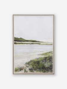 Wall Art: Waterside View Canvas