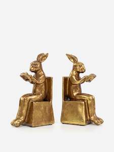 Desk Top: Fable Bunny Bookends
