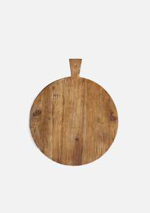 Artisan Round Bread Board with Handle