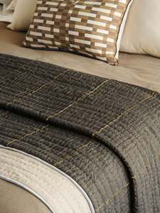 Comforters Coverlets: Appetto Chocolate Coverlet