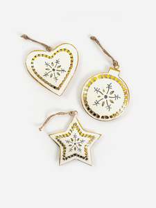 Christmas: Vintage Tin Hanger