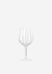 Broste Stripe Glass | Red Wine