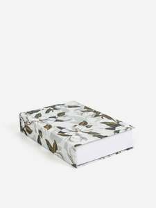 Desk Top: Magnolias White Jotter Pad