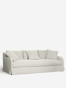 Provencal Salt & Pepper Sofa