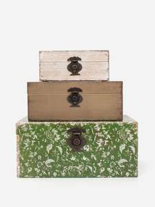 Flora Vintage Look Box
