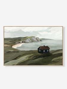 Wall Art: Heath Framed Wall Canvas