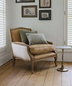 Lounge Chairs: Harvey Leather Armchair