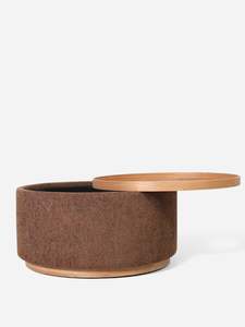 Coffee Tables: Miami Tobacco Tray Ottoman