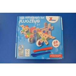 Paper Craft Wooden Toys: Nuts &amp. Bolts set. Plane (176p) - block &amp. Building sets - creative play wooden toys