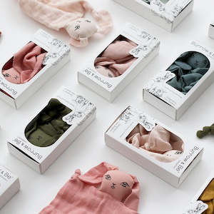 Burrow & Be Muslin Bunny Comforter
