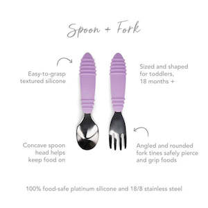 Bumkins: Bumkins Fork & Spoon Set