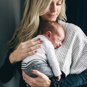 Little Unicorn Muslin Burp Cloth