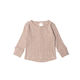 Woolbabe Organic Cotton/Merino Long Sleeve Henley Top