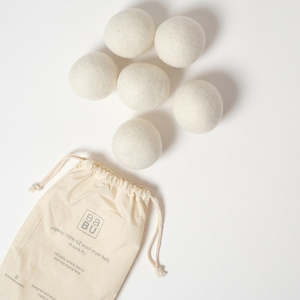 Babu NZ Wool Dryer Balls - 6 pack