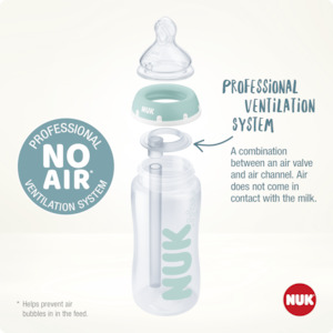 nuk anti colic professional bottle with temperature control