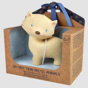 Tikiri Collection My 1st Arctic Animals - Rattle & Bath Toy