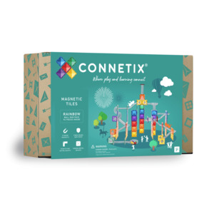 Connetix Rainbow Ball Run Pack 92 pieces