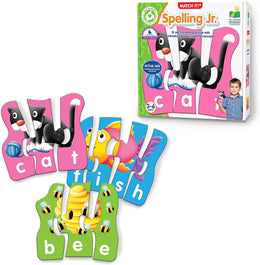 Wooden Puzzles: Match It Spelling Junior
