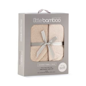 Little Bamboo Hooded Towel - 2 pack