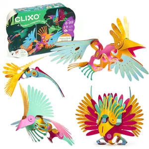 Toys: Clixo Tropical Birds Pack