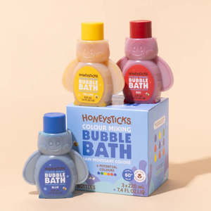 Best Sellers 1: Honeysticks Bubble Bath Colours - 3pack