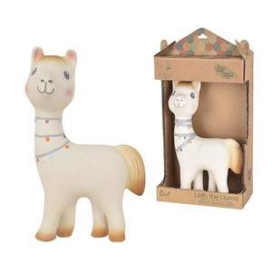 Baby Shower Gifts: Tikiri Collection Lilith the Llama Bath Toy & Rattle