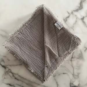 Crinkle Cotton: Crinkle Cotton - Burnished Grey