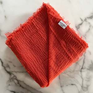 Crinkle Cotton: Crinkle Cotton - Burnt Sunset