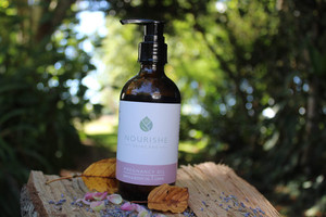 Products: Nourishe Pregnancy Oil Nourishe Health Pregnancy Oil to hydrate, soothe, soften stretching skin