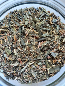 Products: Nourishe Hello Minty Green Herbal Infusion 30g Nourishe Health uplifting green tea