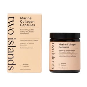 TWO ISLANDS Marine Collagen Capsules - NOURISHER