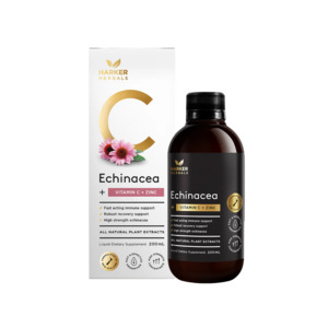HARKER HERBALS Echinacea + Vitamin C + Zinc - NOURISHER
