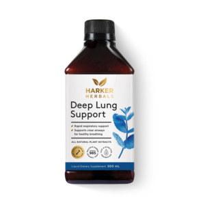 HARKER HERBALS Deep Lung Support 500ml - NOURISHER