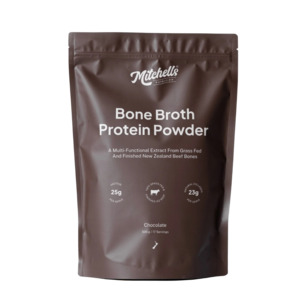 MITCHELLS Bone Broth Protein Powder – Chocolate - NOURISHER
