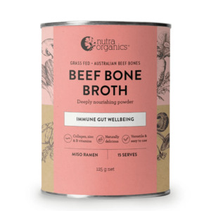 NUTRA ORGANICS Beef Bone Broth Miso Ramen - NOURISHER