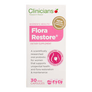 Vaginal Bladder Health: Clinicians Flora Restore