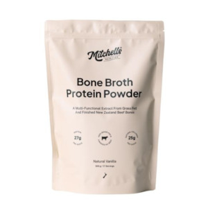 Protein Powders And Superfoods: Bone Broth Protein Powder | Natural Vanilla 500g